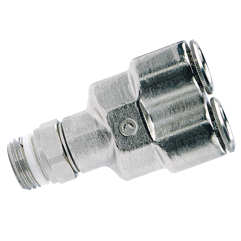 8MM OD X 1/4 SWIVEL Y CONNECTOR SPRINT