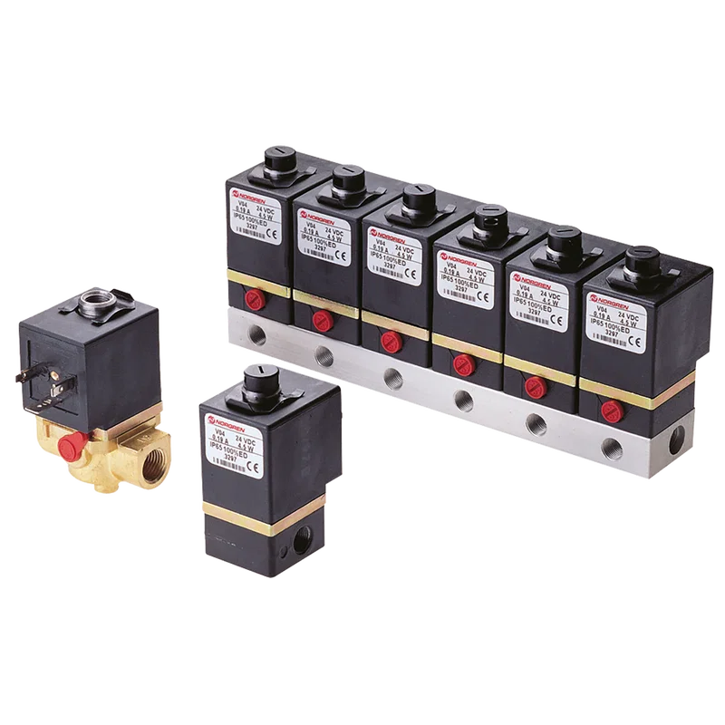 G1/8 2/2 SOL NC 24VDC 0-10BAR