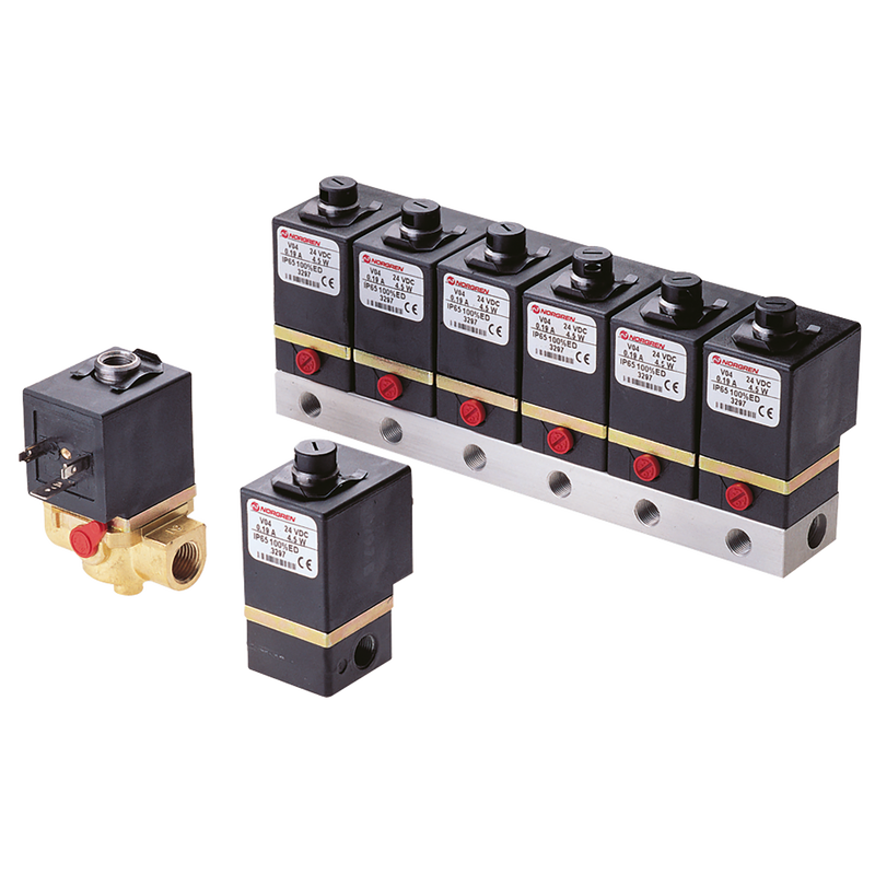 G1/8 2/2 SOL NC 24VDC 0-10BAR