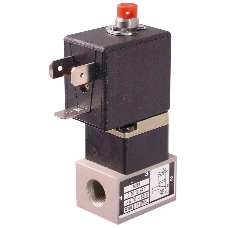 G1/8 3/2 SOLENOID VALVE
