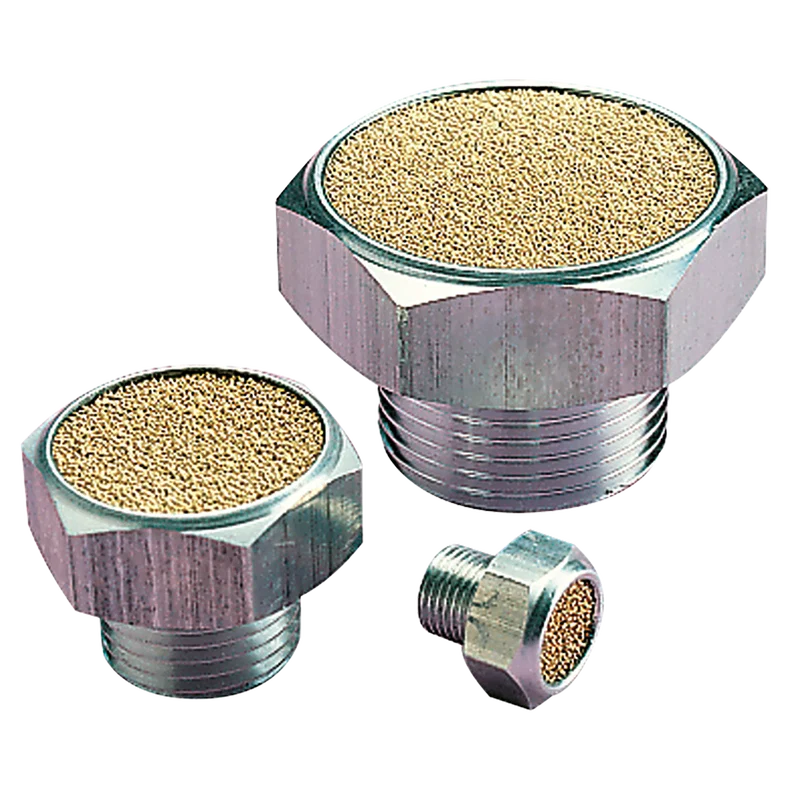 BSPP MALE EXHAUST FILTER