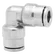 4MM OD EQUAL 90  ELBOW CONNECTOR