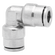 4MM OD EQUAL 90  ELBOW CONNECTOR