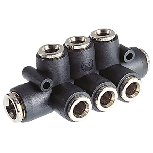8MM OD (2 IN) X 6MM OD (6 OUT) MANIFOLD