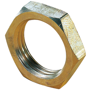 BULKHEAD LOCKNUT BRASS