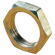 M12X1.0 BULKHEAD LOCKNUT BRASS