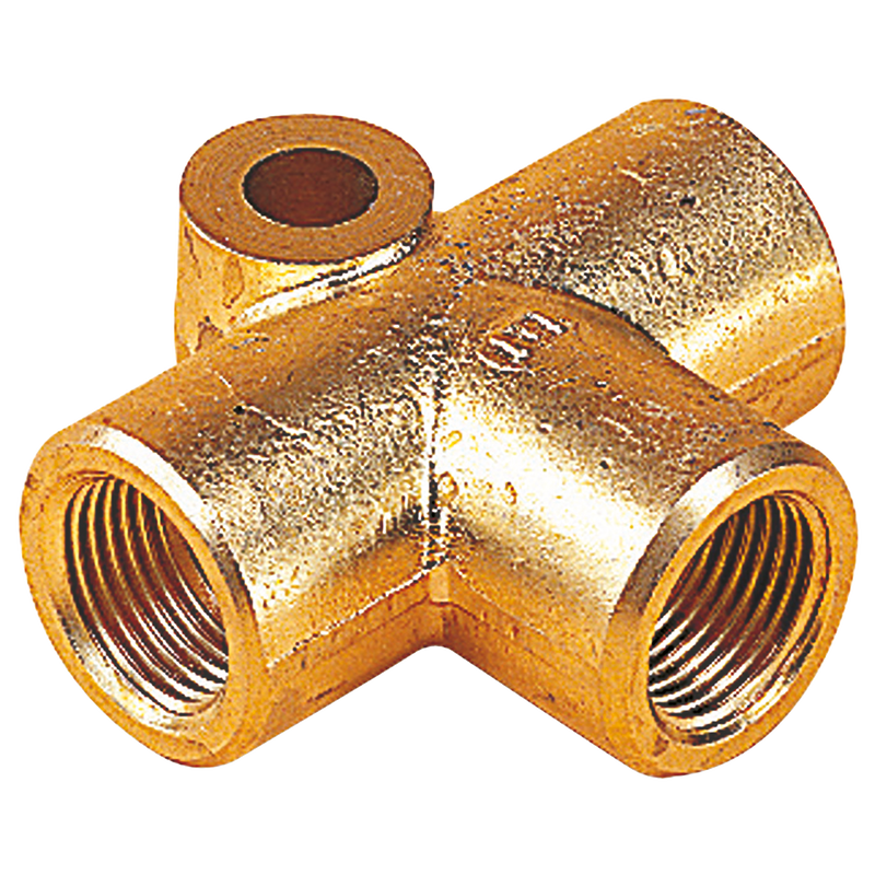 08MM OD EQUAL BRACKETED TEE