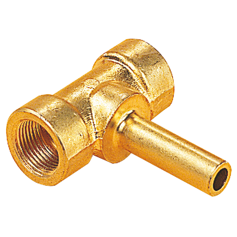 08MM OD X 08MM STEM TEE CONNECTOR