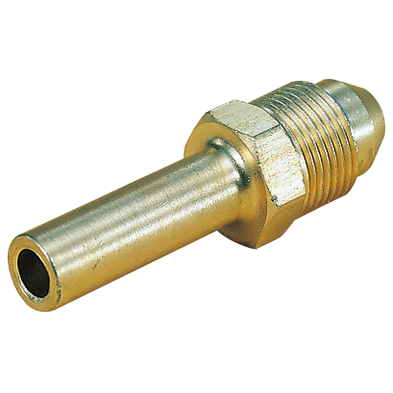 3/8 OD TUBE X 3/8 NIPPLED STEM ADAPTOR