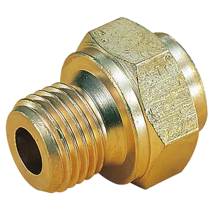 1/4 OD X 1/8 BSPP MALE STR ADAPTOR