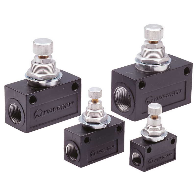 BLOCK FORM FLOW REGULATOR