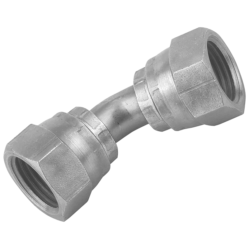 8554 BSPP EQUAL SWIV FEM 45 SWEPT ELB