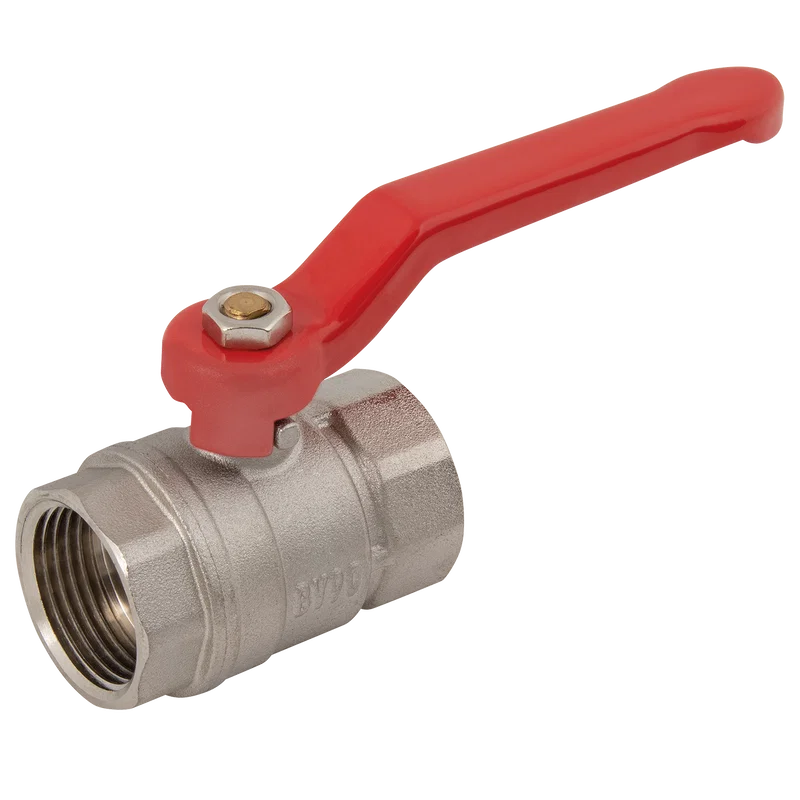 BSP FEM BALL VALVE BRASS F/FLOW