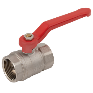 BSP FEM BALL VALVE BRASS F/FLOW