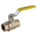 3/8  BSPP PROFIT BALLVALVE YELLO HANDLE
