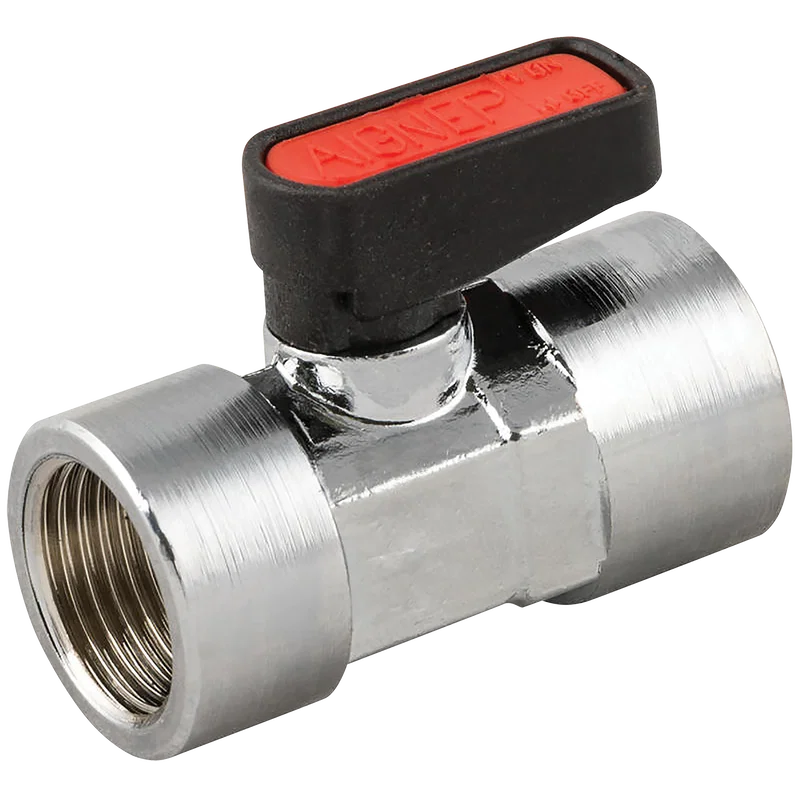 BSPP FEMALE MINI BALL VALVE BRASS