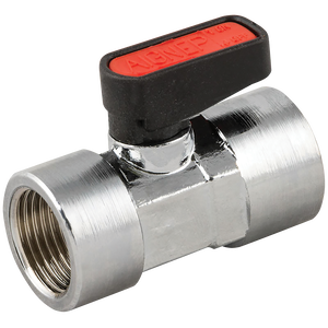 BSPP FEMALE MINI BALL VALVE BRASS