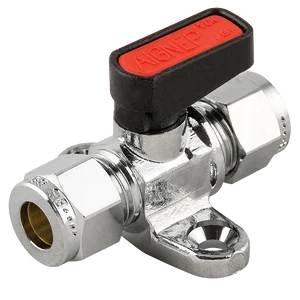 FOOT MOUNT GAS MINI BALL VALVE 8MM
