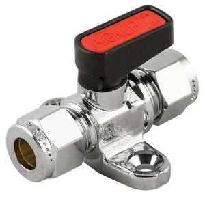 FOOT MOUNT GAS MINI BALL VALVE 8MM