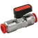 MINI BALL VALVE WITH 4MM PUSH-IN