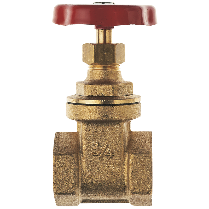 BSP FEM HEAVY BRASS GATE VALVE