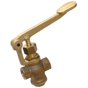 BSP FEM SELF-CLOSING LEVER GLOBE