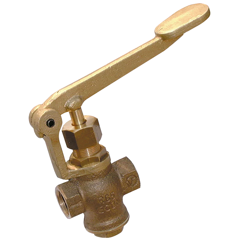 BSP FEM SELF-CLOSING LEVER GLOBE