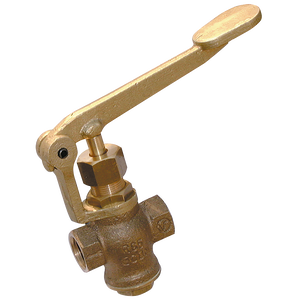 BSP FEM SELF-CLOSING LEVER GLOBE