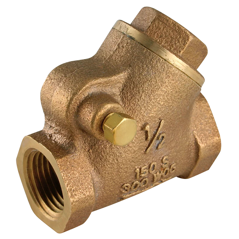 BSPT FXF BZ SWING CHECK VALVE