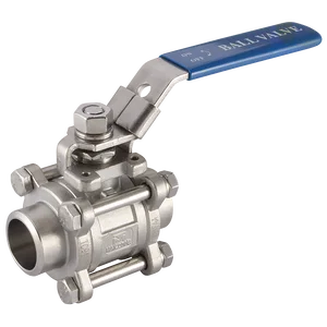 BUTT/WELD BALL VALVE 316 3PC