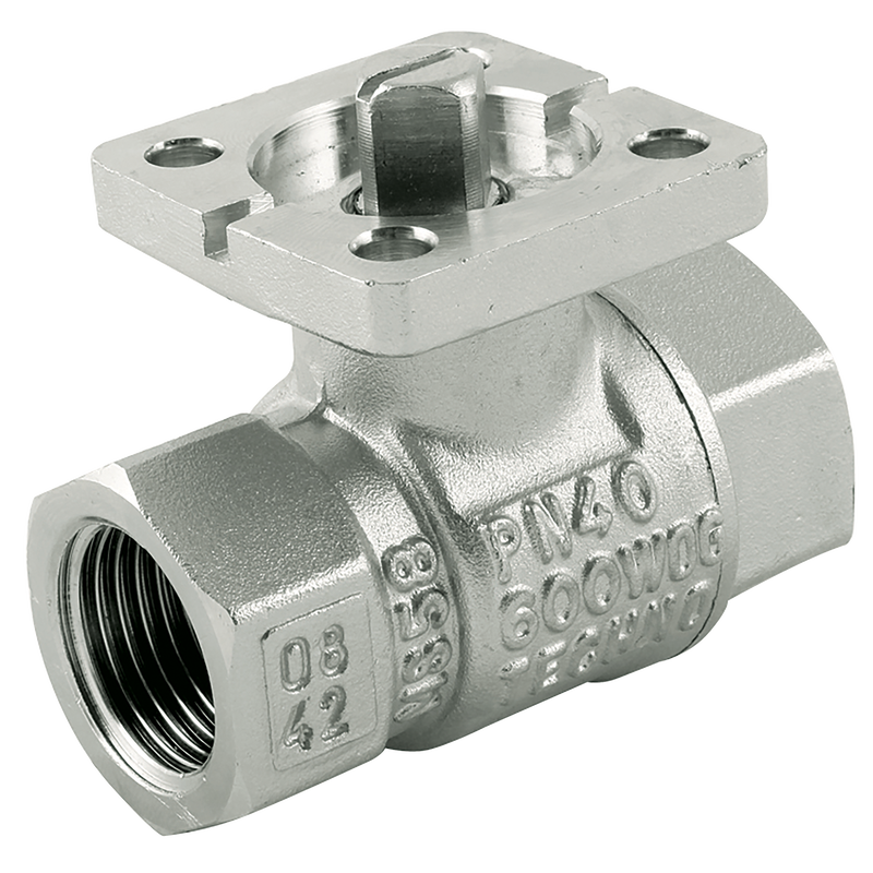SS 1/4 BSPP ISO 5211 PAD VALVE 2009D