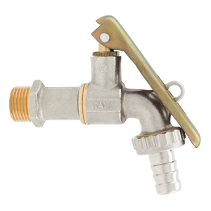 BSP LOCKABLE BIBCOCK BALL VALVE