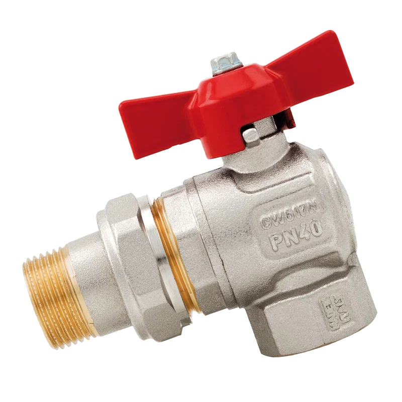 1/2 BSP MALE/FEM 90DEG BALL VALVE