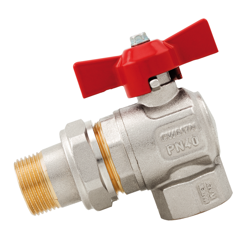 BSP MALE/FEM 90DEG BALL VALVE