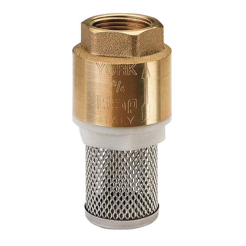 BSP FEM BRASS YORK FOOT VALVE