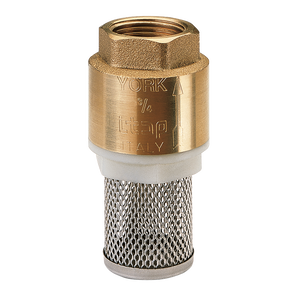 BSP FEM BRASS YORK FOOT VALVE