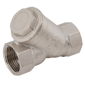 BSP FEM BRASS Y STRAINER PLATED