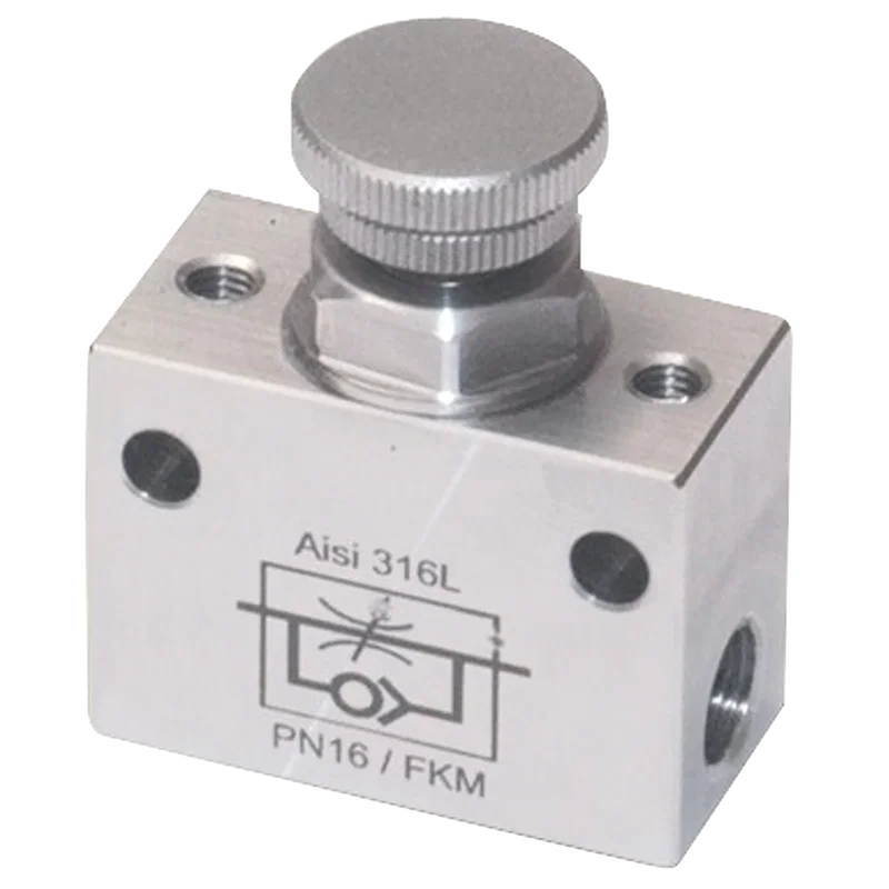 IN-LINE BSPP FLOW CONTROL REG.