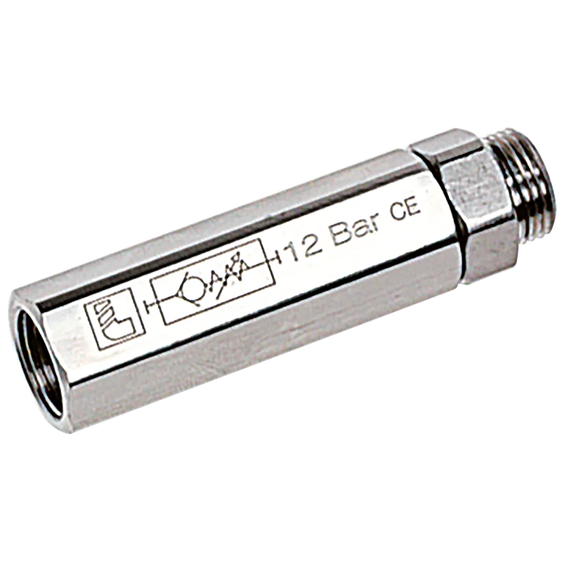 ADJ CHECK VALVE SUPPLY VER M/F BSPP