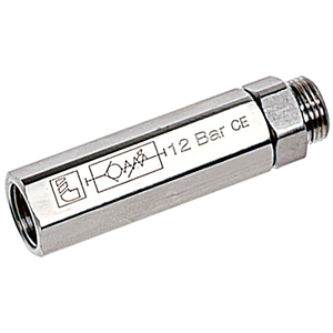 ADJ CHECK VALVE SUPPLY VER M/F BSPP