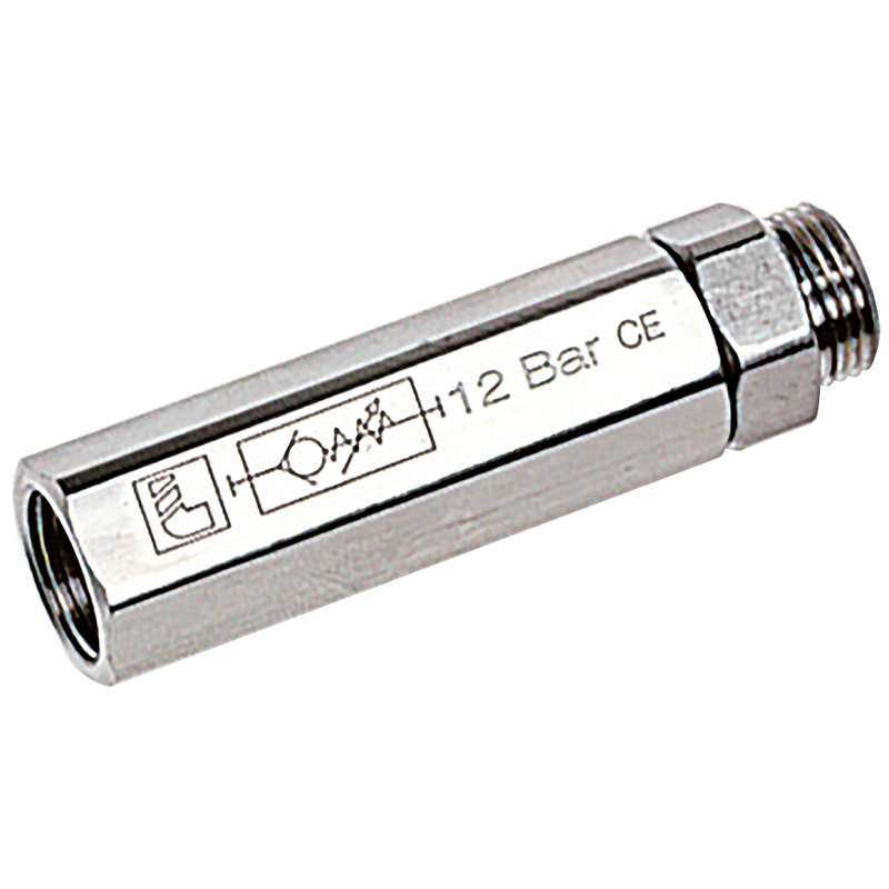 ADJ CHECK VALVE SUPPLY VER M/F BSPP