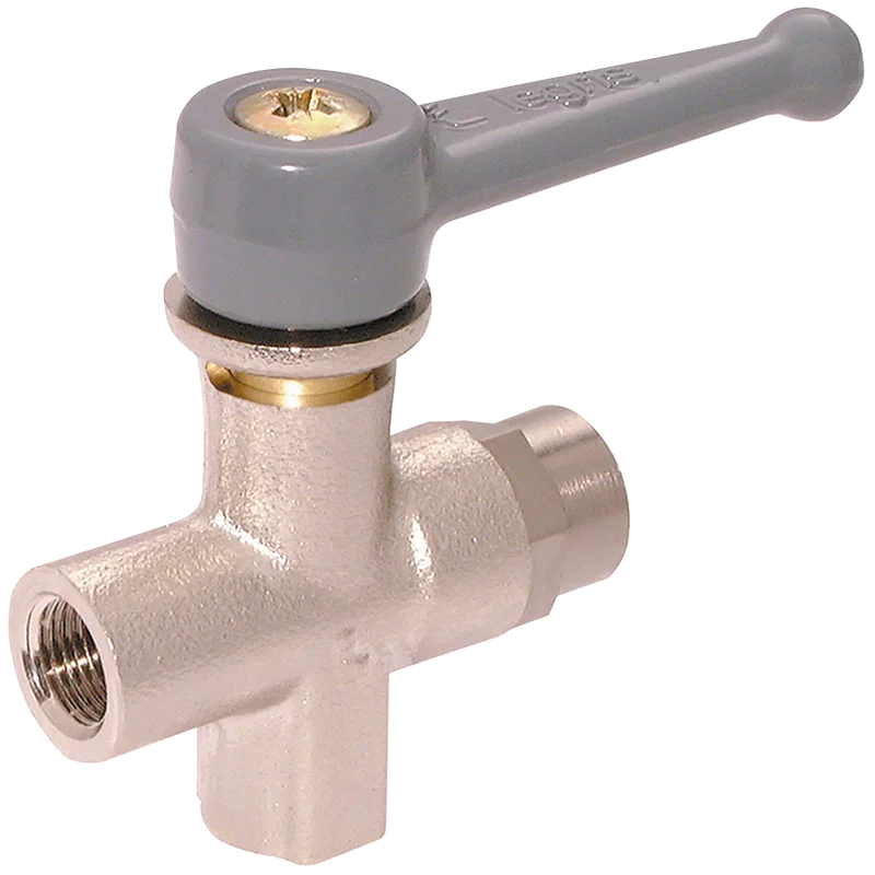 FEMALE RIGHT ANGLED B.VALVE