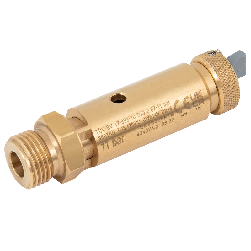 1/4 BSPP 6.0 BAR 08MM ATMOS SAFETYVALVE