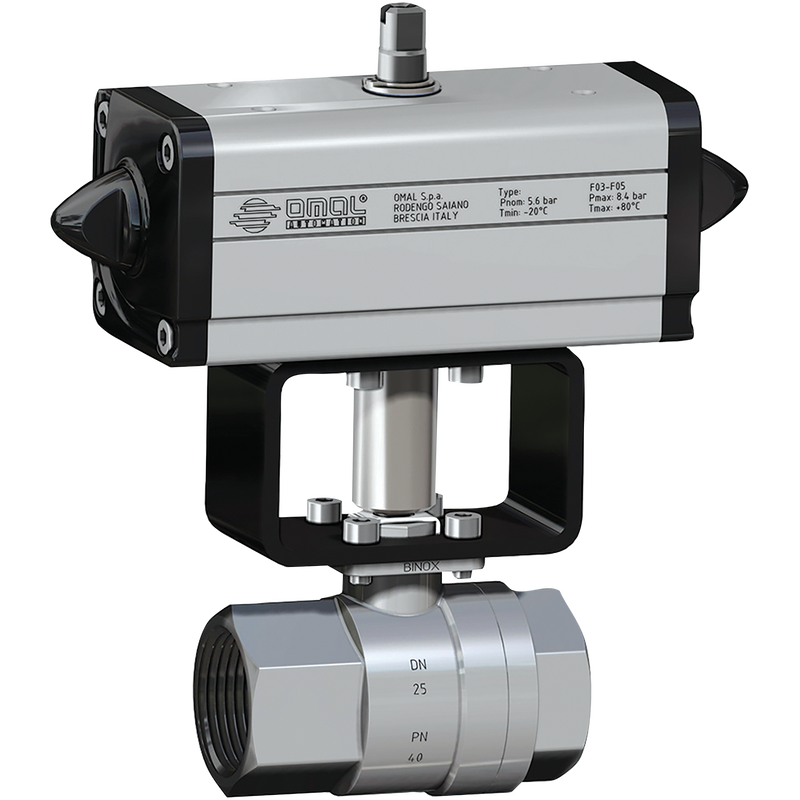 DOUBLE ACTING BALL VALVE ST/ST