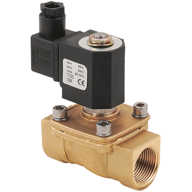 3/8 N/C 2/2 SOL STEAM VALVE 230V 50HZ