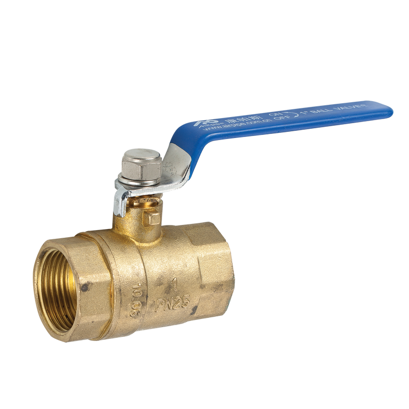 1 FEMALE BRASS AIRPIPE BALL VALVE