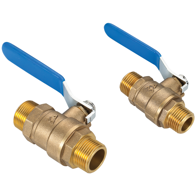 1/2 MALE BRASS AIRPIPE BALL VALVE
