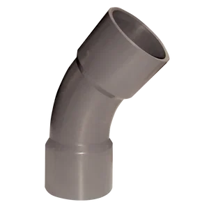 UPVC 45  BEND  MADE OF TUBE
