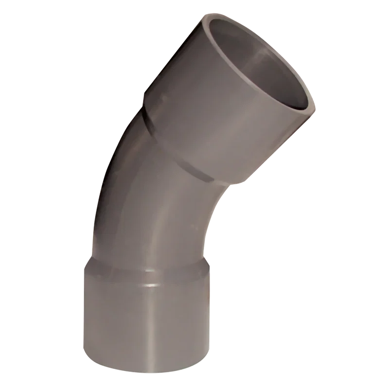 UPVC 45  BEND  MADE OF TUBE