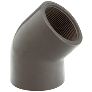 UPVC PLAIN/THREAD 45  ELBOW